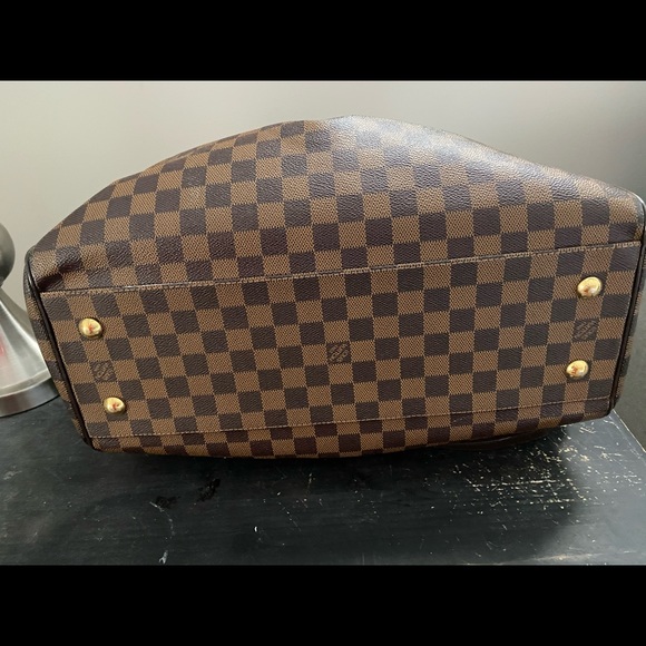 Trade! Auth Louis Vuitton Trevi GM Bag Brown w/DB - Picture 2 of 8